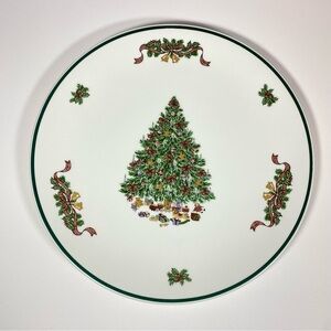 Johnson Brothers Christmas Plate Made in Staffordshire England